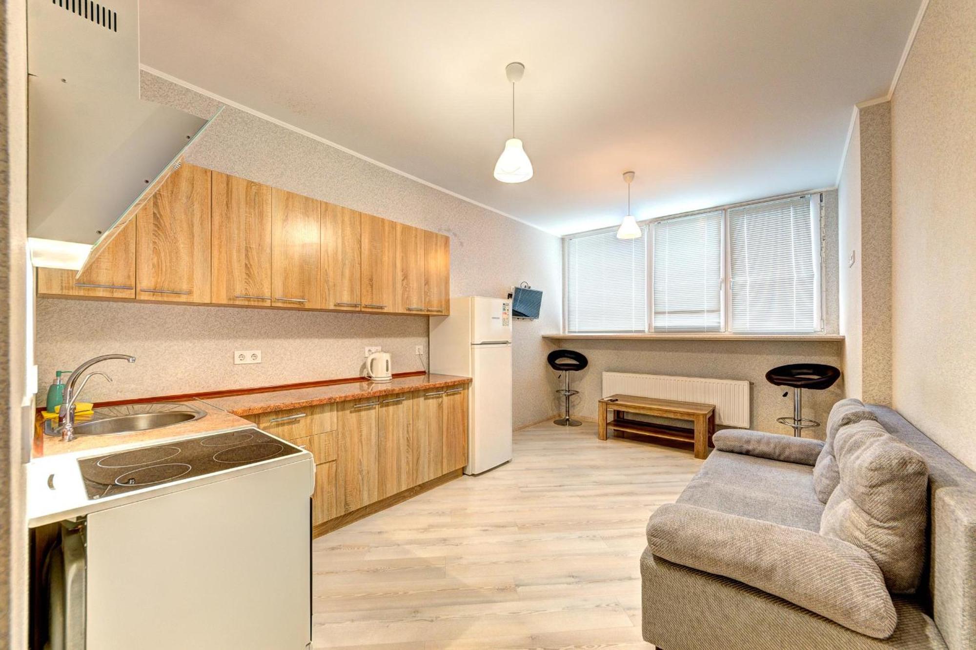 Apartment Voskresenska 18 , Парковые Озера Kijów Pokój zdjęcie