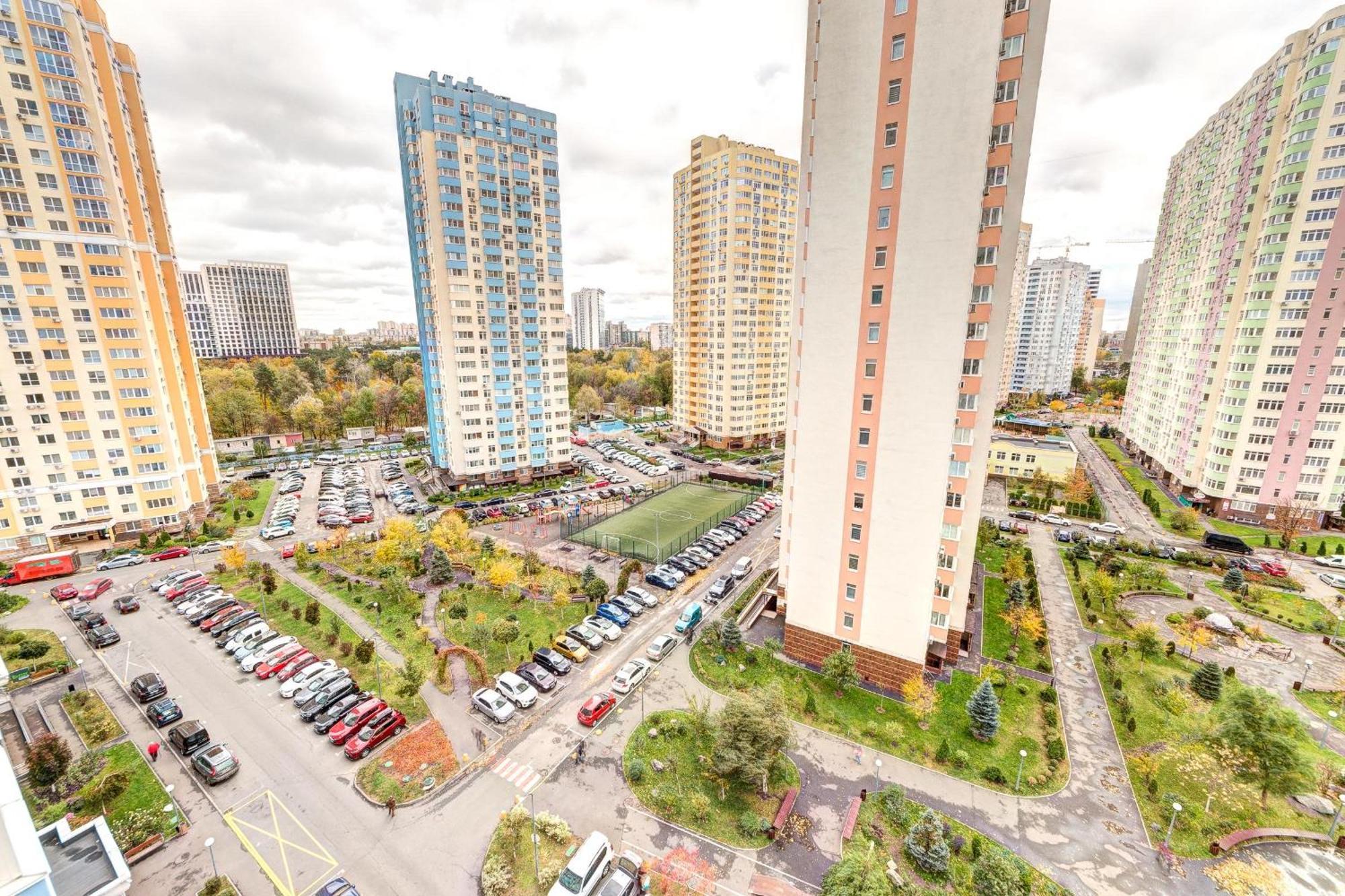 Apartment Voskresenska 18 , Парковые Озера Kijów Pokój zdjęcie