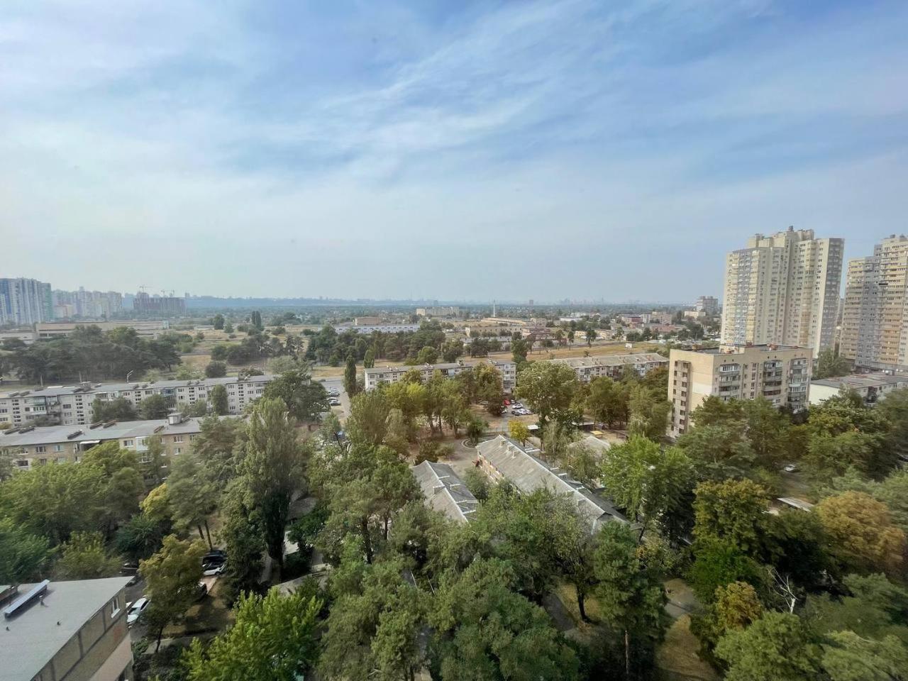 Apartment Voskresenska 18 , Парковые Озера Kijów Zewnętrze zdjęcie